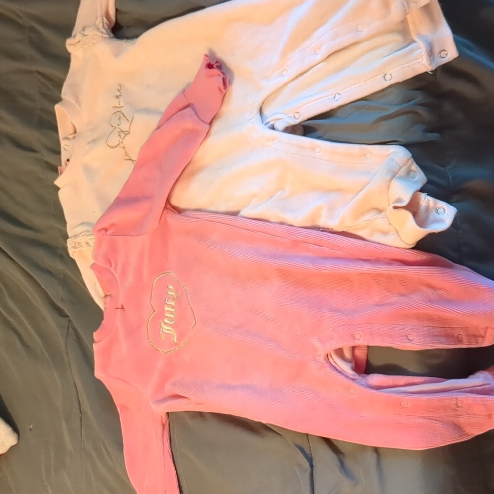Two juicy couture one piece 18 months